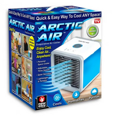 Портативный кондиционер 4в1 Rovus Arctic Air с подсветкой / Переносной Мини-кондиционер от USB