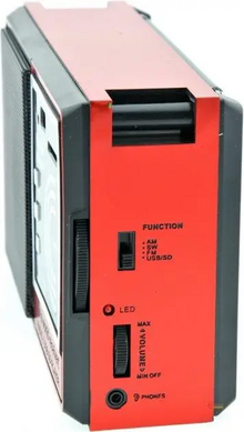 Радіоприймач GOLON RX-002 (USB+SD)