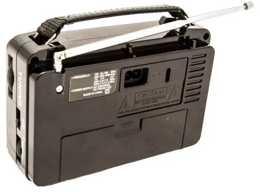Портативный FM радиоприемник на батарейках и от сети GOLON RX-608 ФМ радио