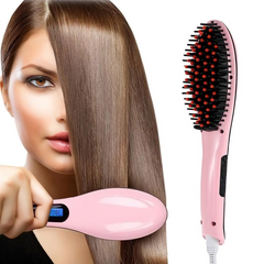 Расческа-выпрямитель для волос Fast Hair Straightener HQT-906/ 5365