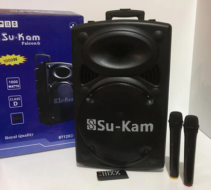 Акустическая система Su-Kam ART 4382/ BT-120D +2 mic+ BT/ 1000W