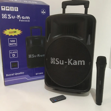 Портативная колонка SU-KAM ART 7121/ BT-100 D+1 mic+ BT