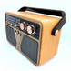 Аккумуляторный радиоприемник с пультом и Bluetooth радио Kemai Retro (MD-507BT) Радиоприемник, колонка с блютузом