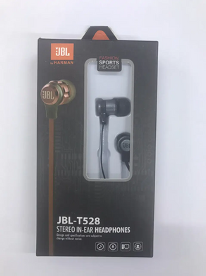 Навушники вакуумні з мікрофоном JBL T-528