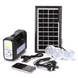 Портативная солнечная зарядная станция GDLite GD-8017s Повербанк, фонарь