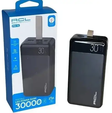 Повербанк ACL PW-15 30000 mAh, 2хUSB